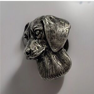 DACHSHUND Smooth Fine PEWTER PIN